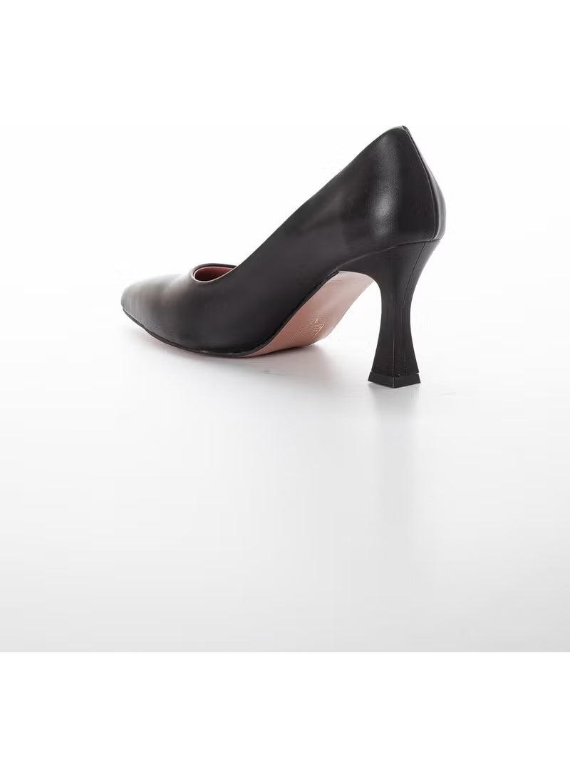 Slices Shoes Skin Thin Heel Black Women Stiletto - Image 4
